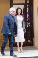 ANGELINA JOLIE Leaves Her Hotel in Paris 01/30/2018