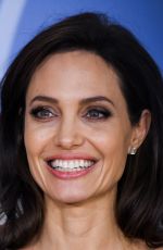 ANGELINA JOLIE Speak at Nato Headquarters in Brussels 01/31/2018