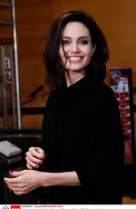 ANGELINA JOLIE Speak at Nato Headquarters in Brussels 01/31/2018