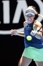 ANGELIQUE KERBER at Australian Open Tennis Tournament in Melbourne 01/16/2018