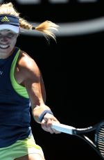 ANGELIQUE KERBER at Australian Open Tennis Tournament in Melbourne 01/16/2018