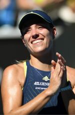 ANGELIQUE KERBER at Australian Open Tennis Tournament in Melbourne 01/18/2018