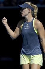 ANGELIQUE KERBER at Australian Open Tennis Tournament in Melbourne 01/18/2018