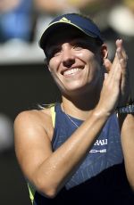ANGELIQUE KERBER at Australian Open Tennis Tournament in Melbourne 01/18/2018
