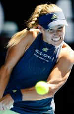 ANGELIQUE KERBER at Australian Open Tennis Tournament in Melbourne 01/18/2018