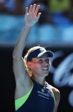 ANGELIQUE KERBER at Australian Open Tennis Tournament in Melbourne 01/18/2018