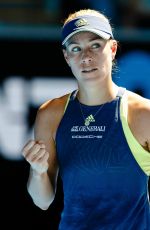 ANGELIQUE KERBER at Australian Open Tennis Tournament in Melbourne 01/18/2018