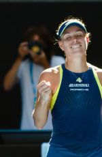 ANGELIQUE KERBER at Australian Open Tennis Tournament in Melbourne 01/18/2018
