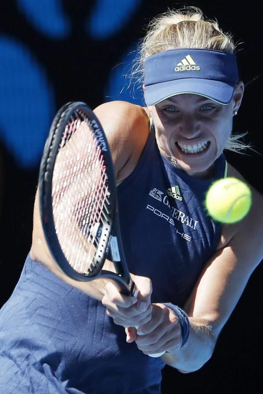 ANGELIQUE KERBER at Australian Open Tennis Tournament in Melbourne 01/18/2018