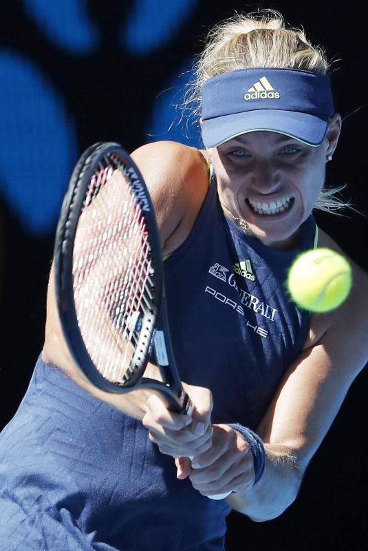 ANGELIQUE KERBER at Australian Open Tennis Tournament in Melbourne 01/18/2018