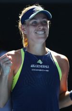 ANGELIQUE KERBER at Australian Open Tennis Tournament in Melbourne 01/18/2018