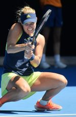 ANGELIQUE KERBER at Australian Open Tennis Tournament in Melbourne 01/22/2018