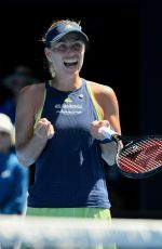 ANGELIQUE KERBER at Australian Open Tennis Tournament in Melbourne 01/22/2018
