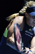 ANGELIQUE KERBER at Australian Open Tennis Tournament in Melbourne 01/22/2018