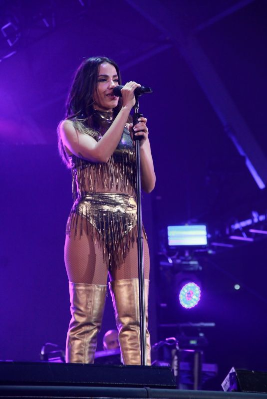 ANITTA Performs at Copacabana Beach in Rio De Janeiro 01/01/2018