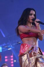 ANITTA Performs at Copacabana Beach in Rio De Janeiro 01/01/2018