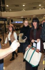 ANNA BARYSHNIKOV at Salt Lake City International Airport in Park City 01/18/2018