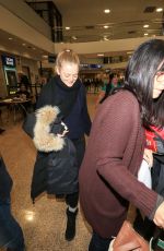 ANNA BARYSHNIKOV at Salt Lake City International Airport in Park City 01/18/2018