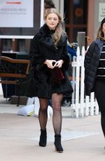 ANNA BARYSHNIKOV Out and About in Park City 01/25/2018