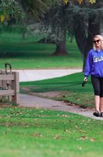 ANNA CAMP and Skylar Astin Walks Their Dog in Los Feliz 01/03/2018