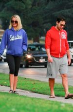 ANNA CAMP and Skylar Astin Walks Their Dog in Los Feliz 01/03/2018