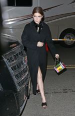 ANNA KENDRICK Arrives at Elton John Concert at Madison Square Garden in New York 01/30/2018