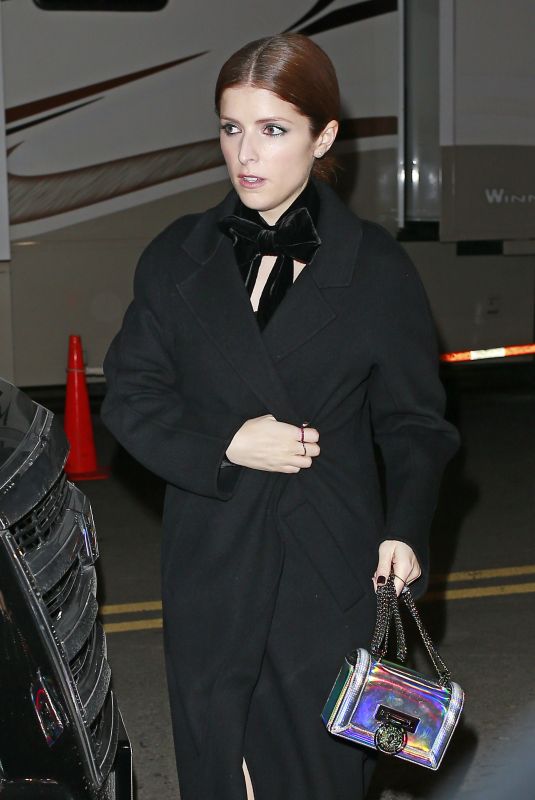 ANNA KENDRICK Arrives at Elton John Concert at Madison Square Garden in New York 01/30/2018