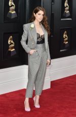 ANNA KENDRICK at Grammy 2018 Awards in New York 01/28/2018