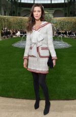 ANNA MOUGLALIS at Chanel Show at Spring/Summer 2018 Haute Couture Fashion Week in Paris 01/23/2018