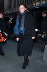 ANNA PAQUIN Leaves SiriusXM Studios in New York 01/18/2018