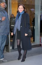 ANNA PAQUIN Leaves SiriusXM Studios in New York 01/18/2018