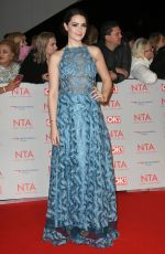 ANNA PASSEY at National Television Awards in London 01/23/2018