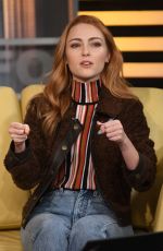 ANNA SOPHIA ROBB at Good Day New York 01/10/2018