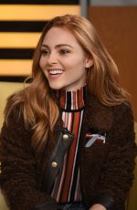 ANNA SOPHIA ROBB at Good Day New York 01/10/2018