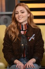 ANNA SOPHIA ROBB at Good Day New York 01/10/2018