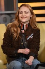 ANNA SOPHIA ROBB at Good Day New York 01/10/2018