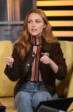 ANNA SOPHIA ROBB at Good Day New York 01/10/2018