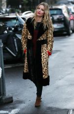 ANNABELLE WALLIS Out and About in Paris 01/25/2018