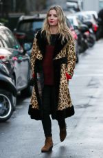 ANNABELLE WALLIS Out and About in Paris 01/25/2018