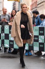 ANNALYNNE MCCORD Arrives at Build Series in New York 01/23/2018