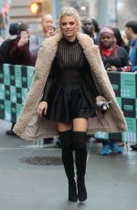 ANNALYNNE MCCORD Arrives at Build Series in New York 01/23/2018