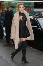 ANNALYNNE MCCORD Arrives at Build Series in New York 01/23/2018