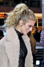 ANNALYNNE MCCORD Arrives at Build Series in New York 01/23/2018