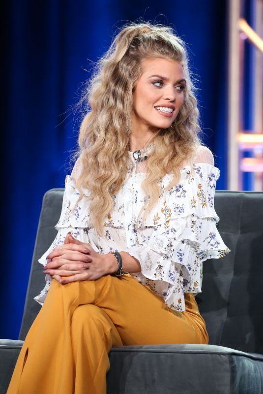 ANNALYNNE MCCORD at Let’s Get Physical TV Show Panel at TCA Winter Press Tour in Los Angeles 01/14/2018