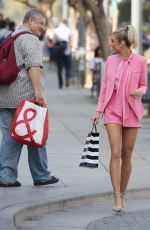 ANNALYNNE MCCORD Out Shopping in Los Angeles 01/18/2018