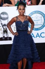 ANTOINETTE ROBINSON at 49th Naacp Image Awards in Pasadena 01/14/2018