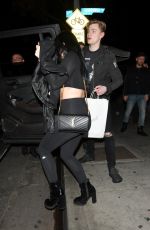 ARIEL WINTER and Levi Meaden Night Out in Los Angeles 01/26/2018