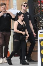 ARIEL WINTER and Levi Meaden Out in Los Angeles 01/30/2018