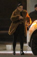 ARIEL WINTER Out for Early Birthday Dinner in West Hollywood 01/19/2018