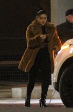 ARIEL WINTER Out for Early Birthday Dinner in West Hollywood 01/19/2018